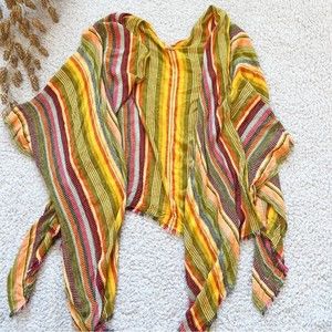 True Craft poncho sweater